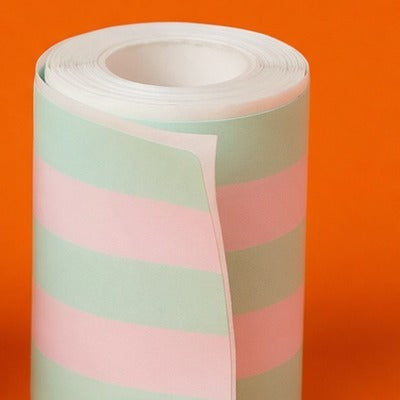 A roll of coloured sticker paper