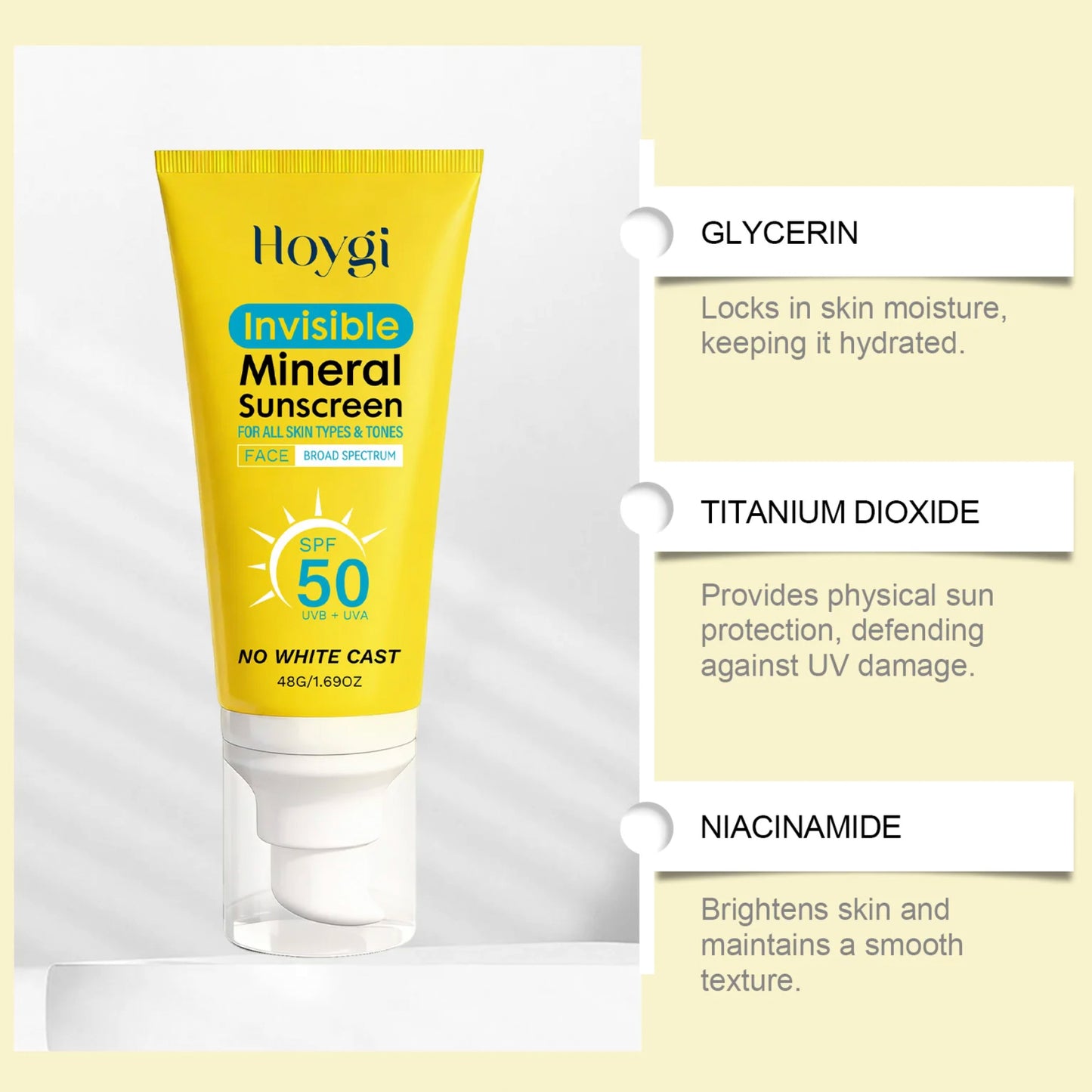 Post-Breakout Shield — Daily Mineral Sun Protection SPF 50