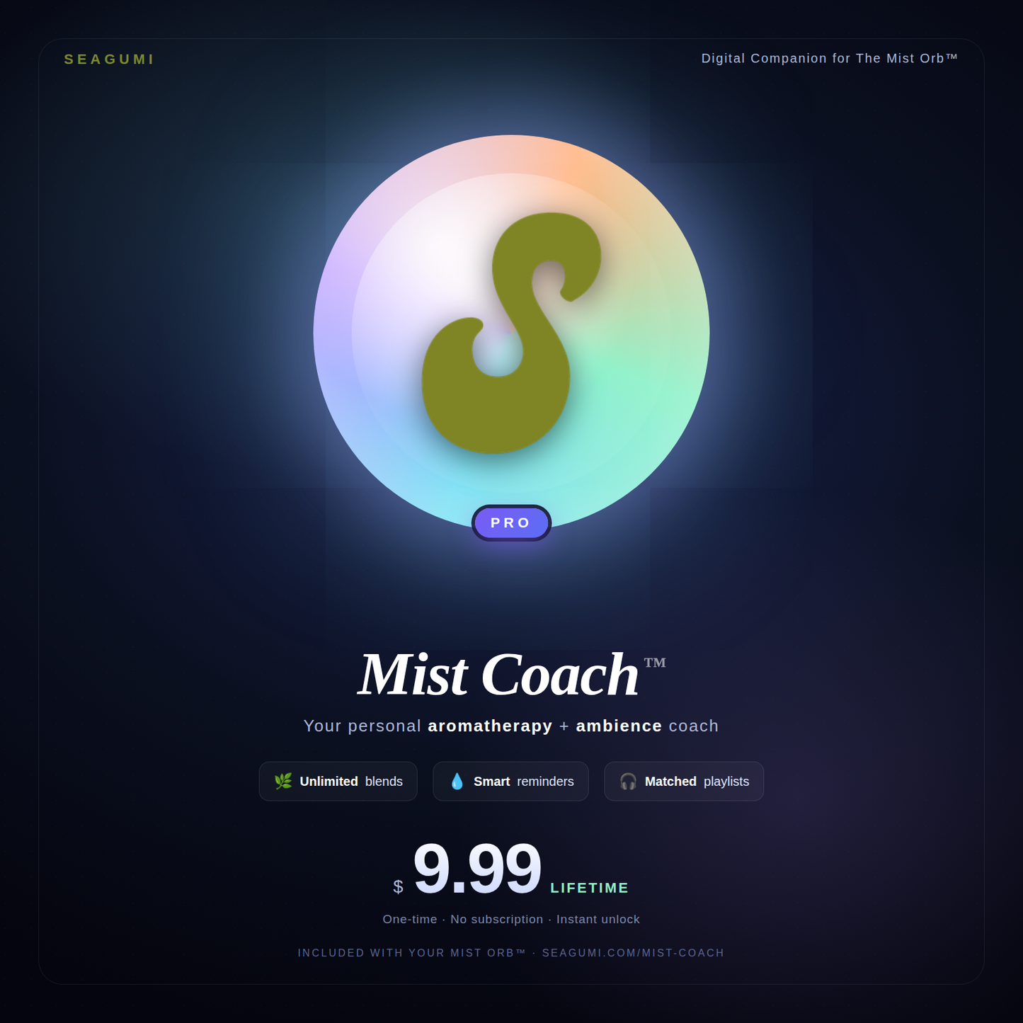 Mist Coach™ Pro — Lifetime Access