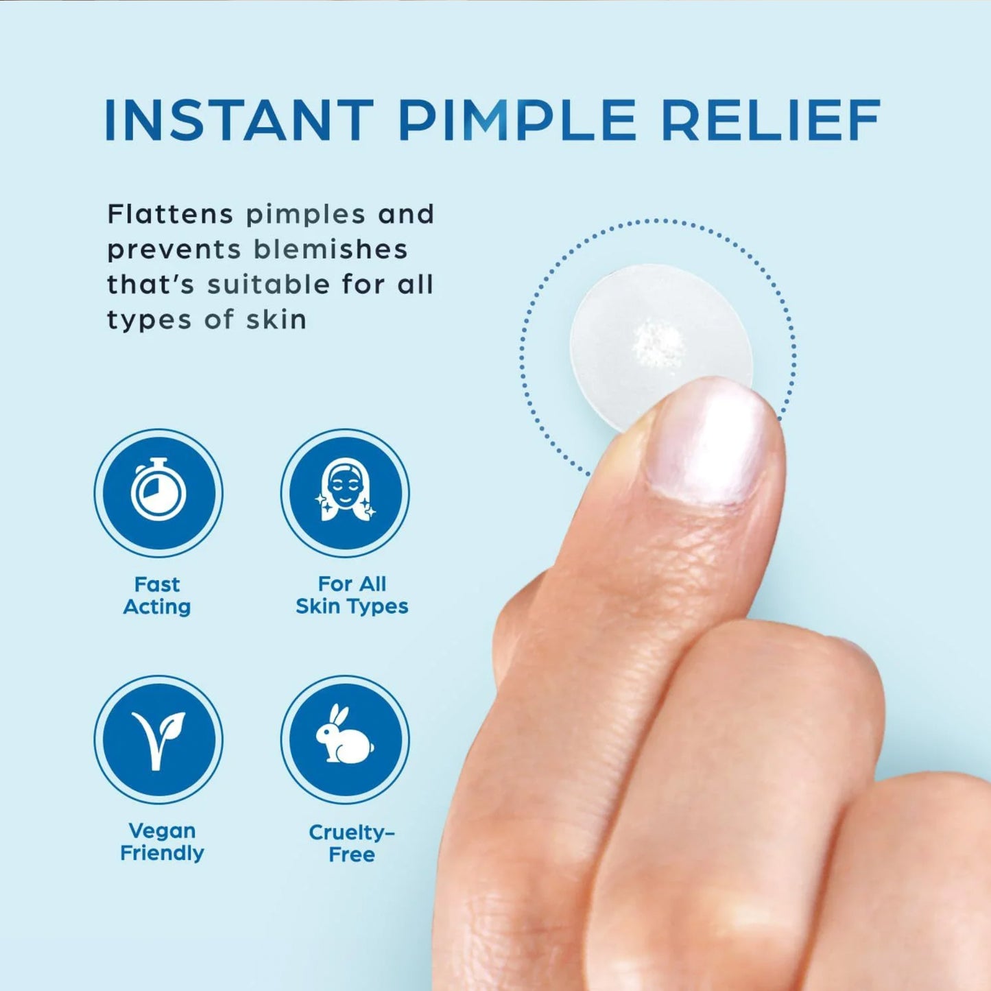 Breakout Patches — Invisible Hydrocolloid Spot Stickers